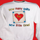 Personalized Sewing Sweatshirt